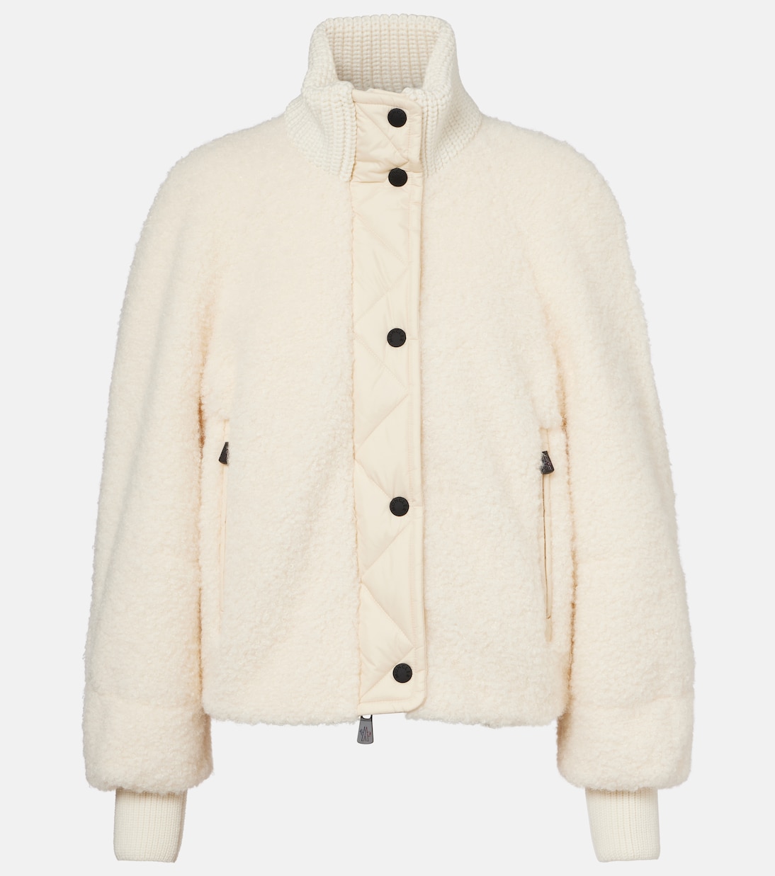 Ayles virgin wool-trimmed down jacket | Moncler Grenoble