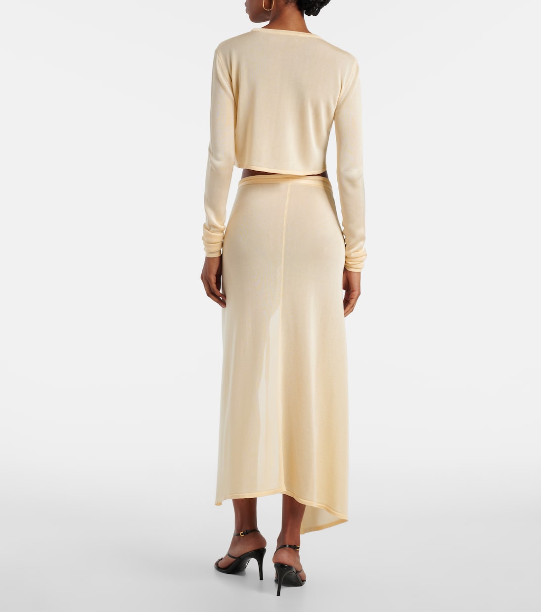 Kazel knitted cropped top | The Frankie Shop