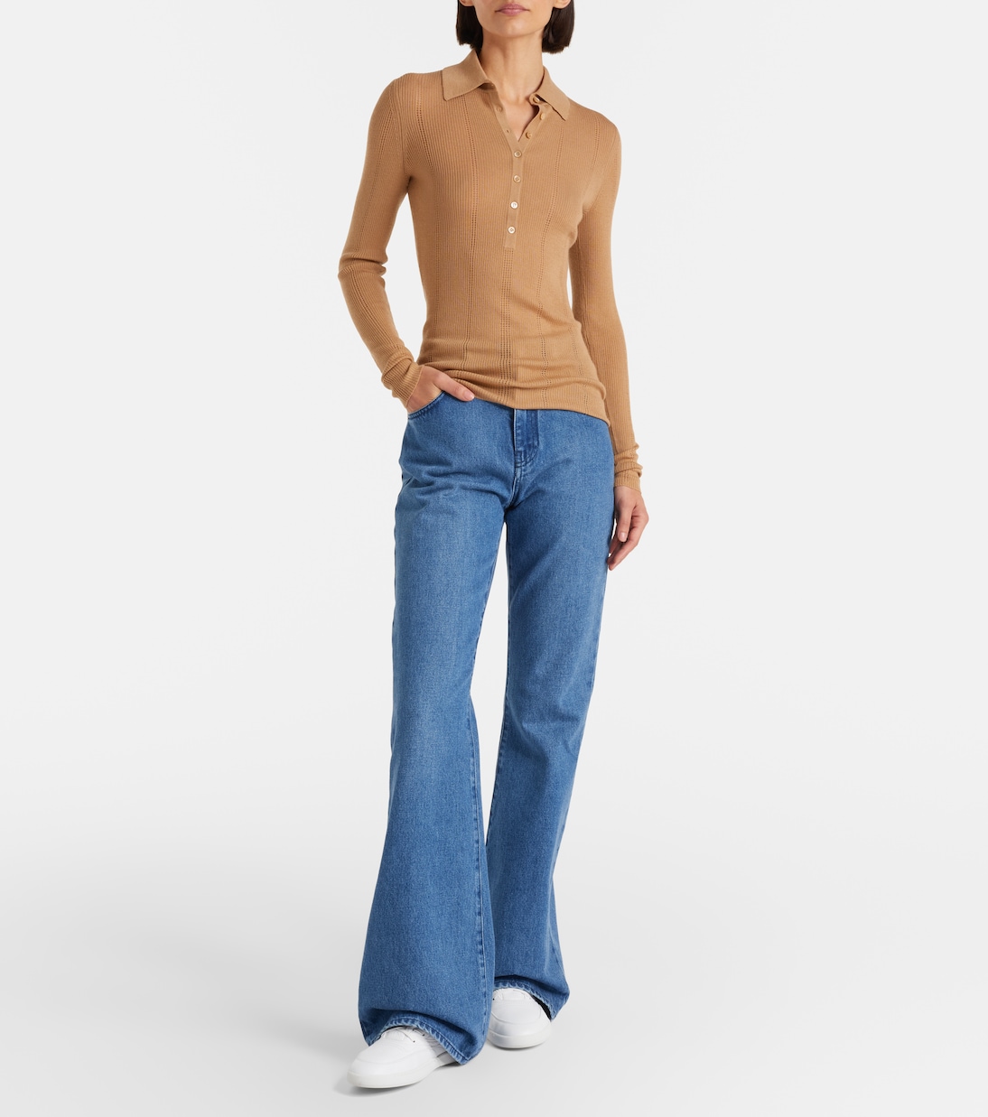 Sophia wool polo sweater | Gabriela Hearst