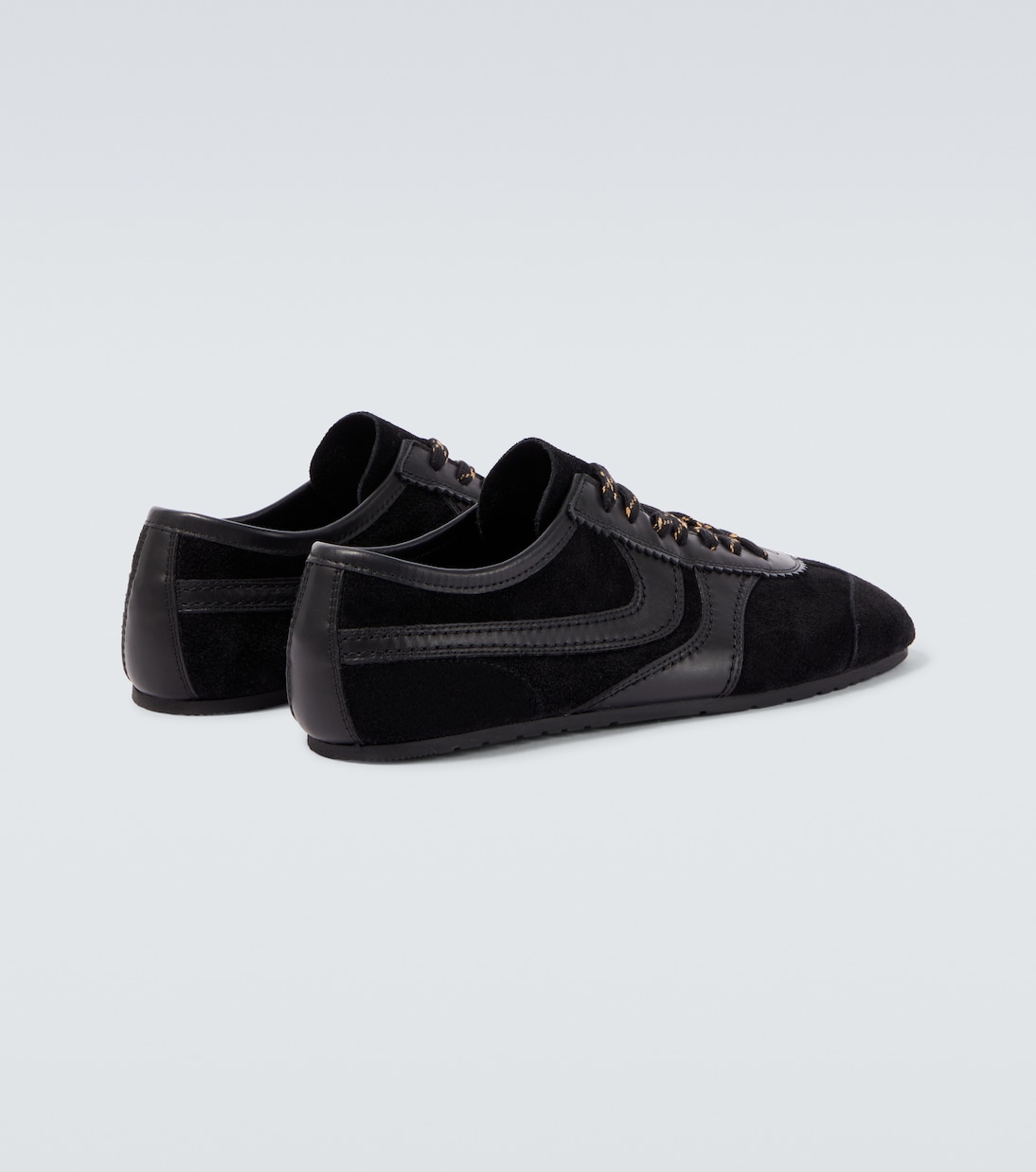 Sneakers aus Veloursleder und Leder | Dries Van Noten