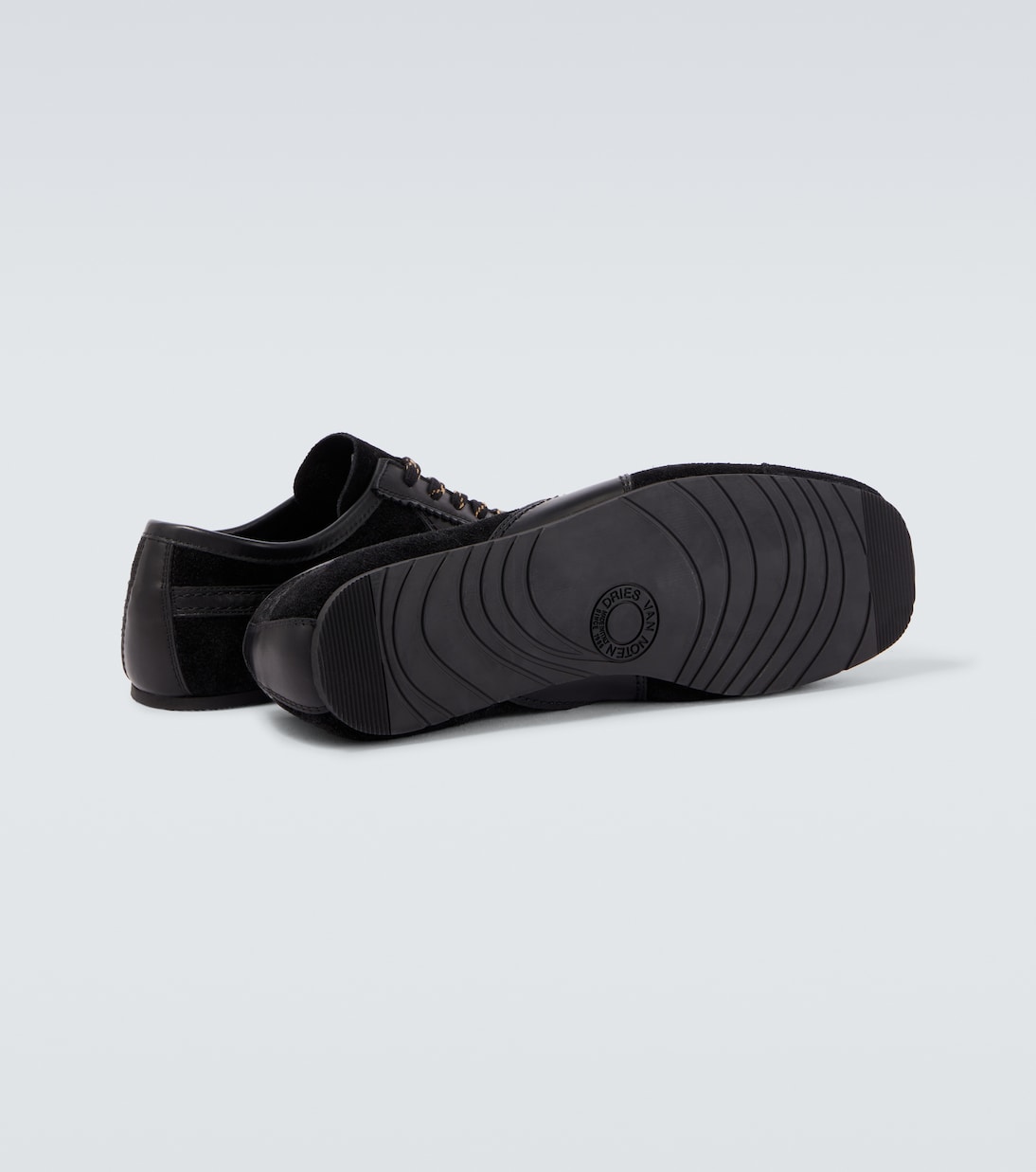 Sneakers aus Veloursleder und Leder | Dries Van Noten