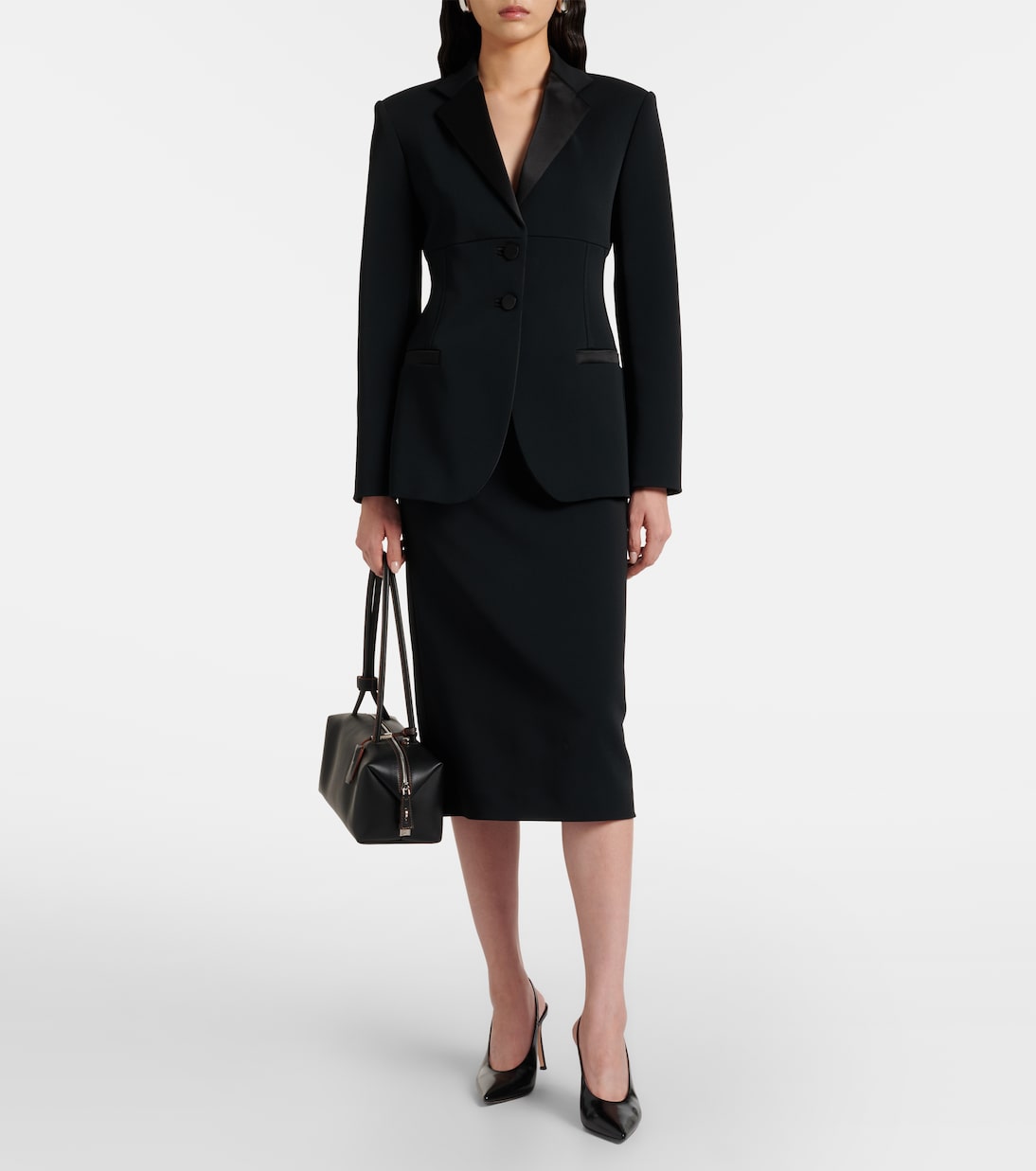 Falda tubo Pece de crepé | Max Mara