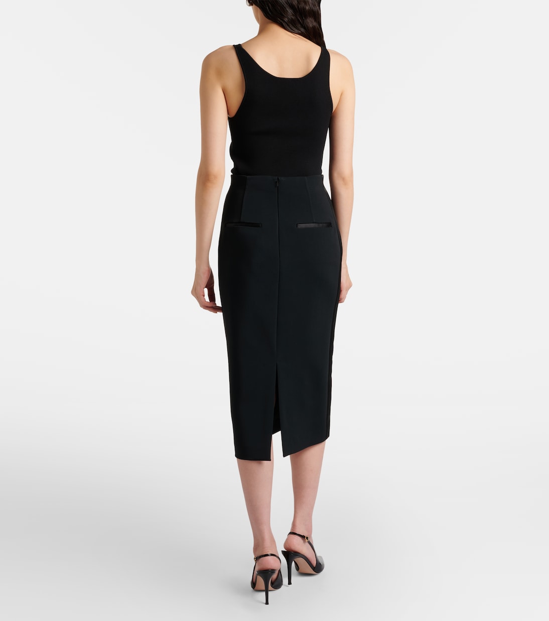 Falda tubo Pece de crepé | Max Mara