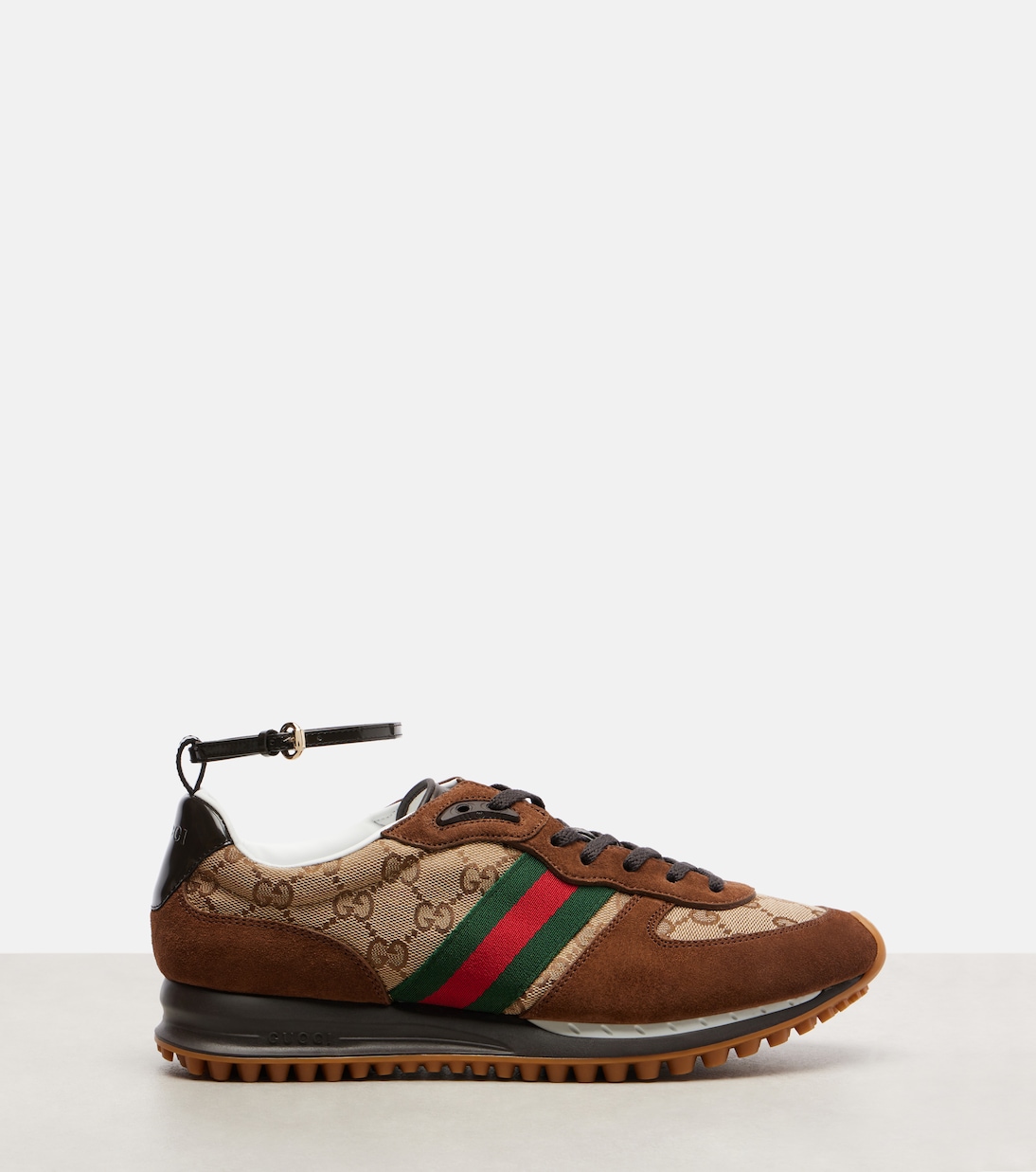 Re-Motion suede-trimmed sneakers | Gucci