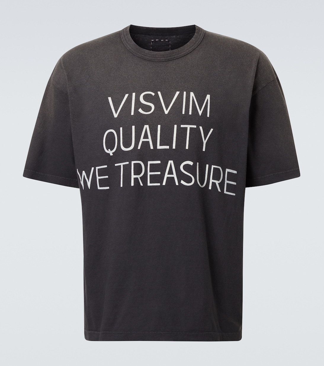 Jumbo printed cotton-blend T-shirt | Visvim