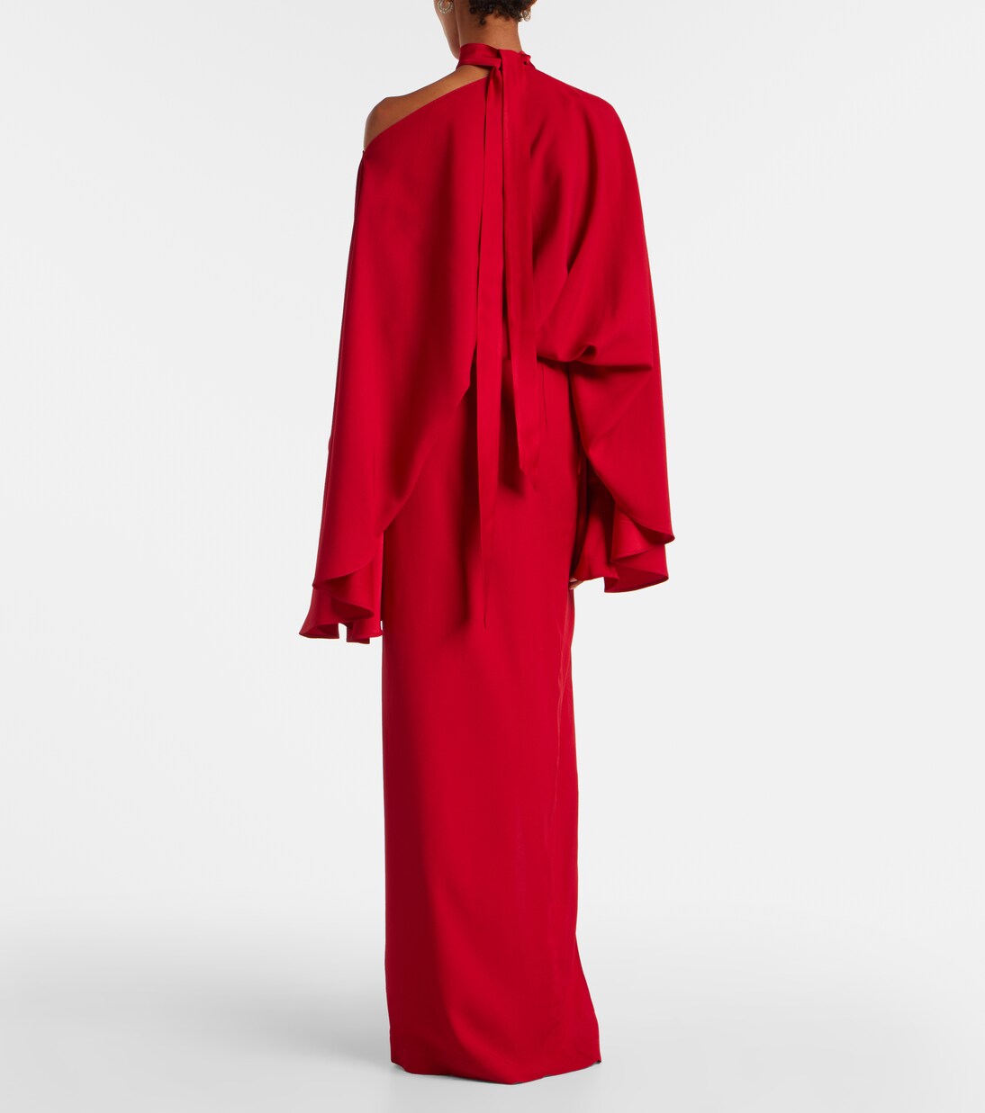 Brooks scarf-detail crêpe maxi dress | Taller Marmo