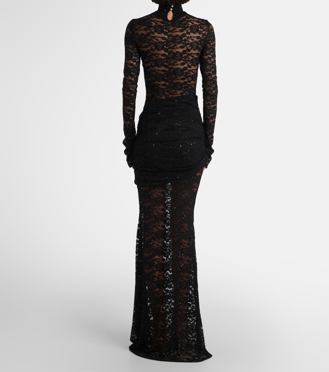 Francisca floral lace maxi dress | Bananhot