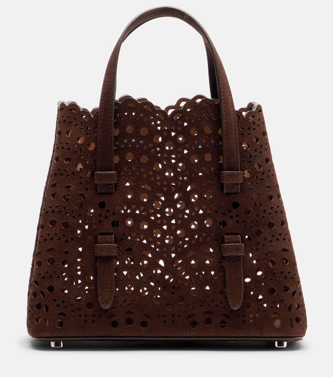 Mina 20 New Vienne leather tote bag | Alaïa