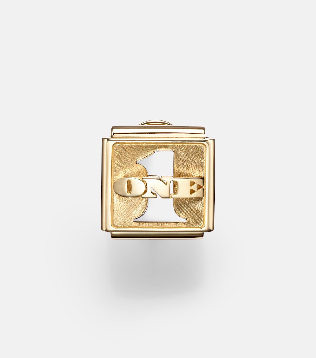 Buck 18kt gold single earring | Marie Lichtenberg