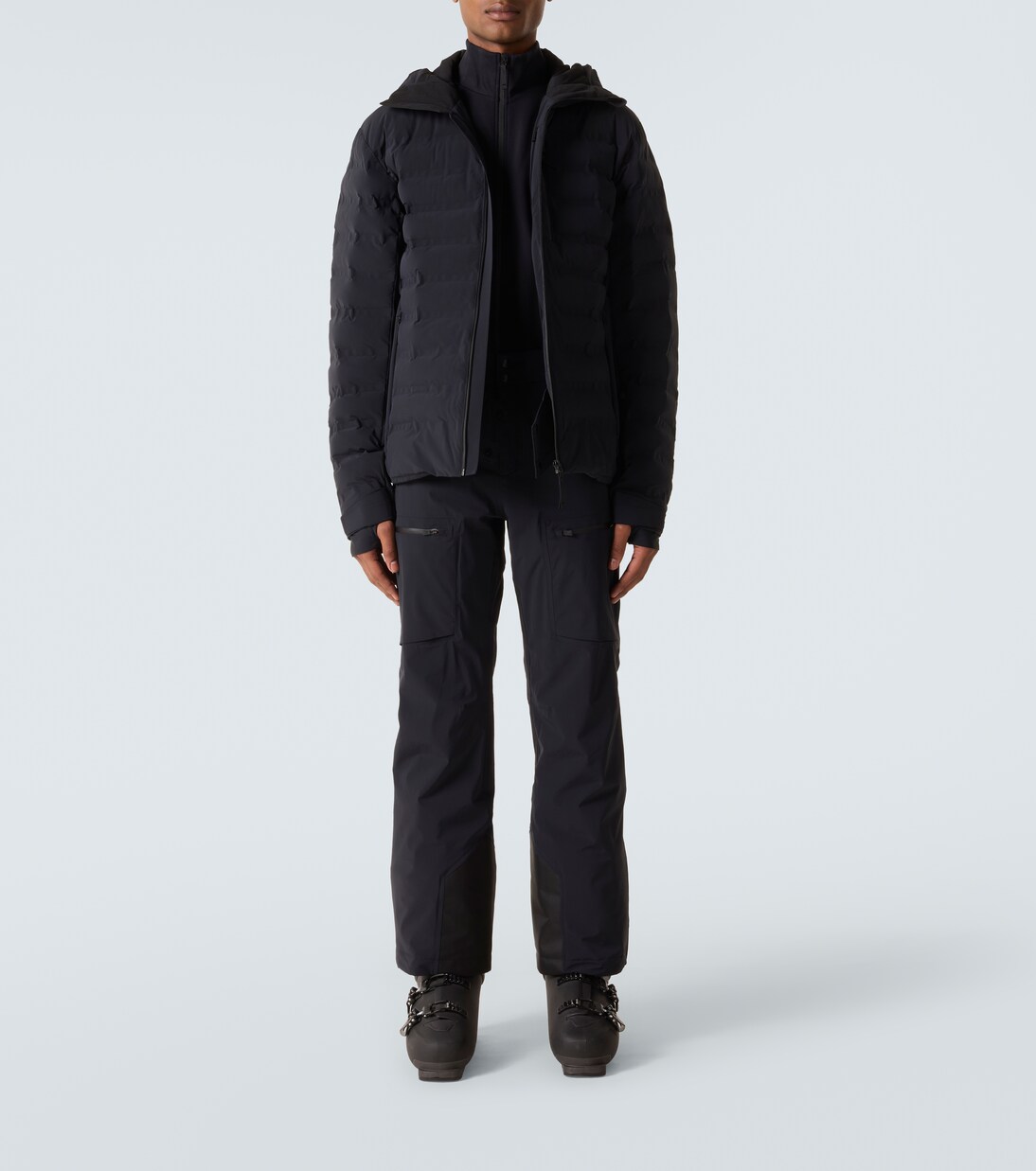 Aztech fleece zip-up ski top | Aztech Mountain