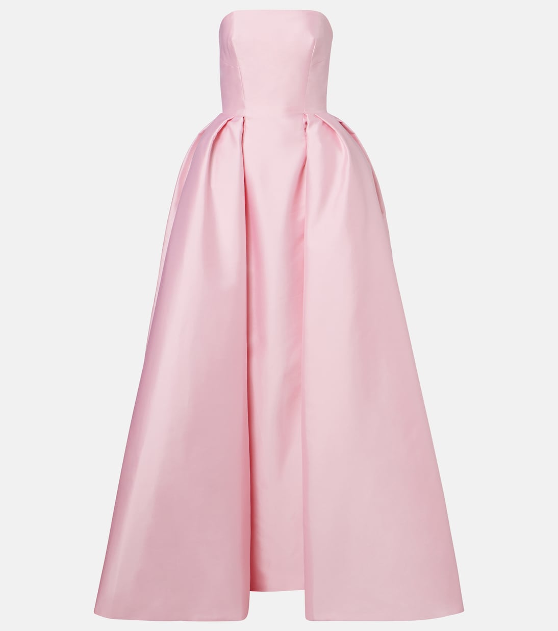 Strapless bustier gown | Monique Lhuillier