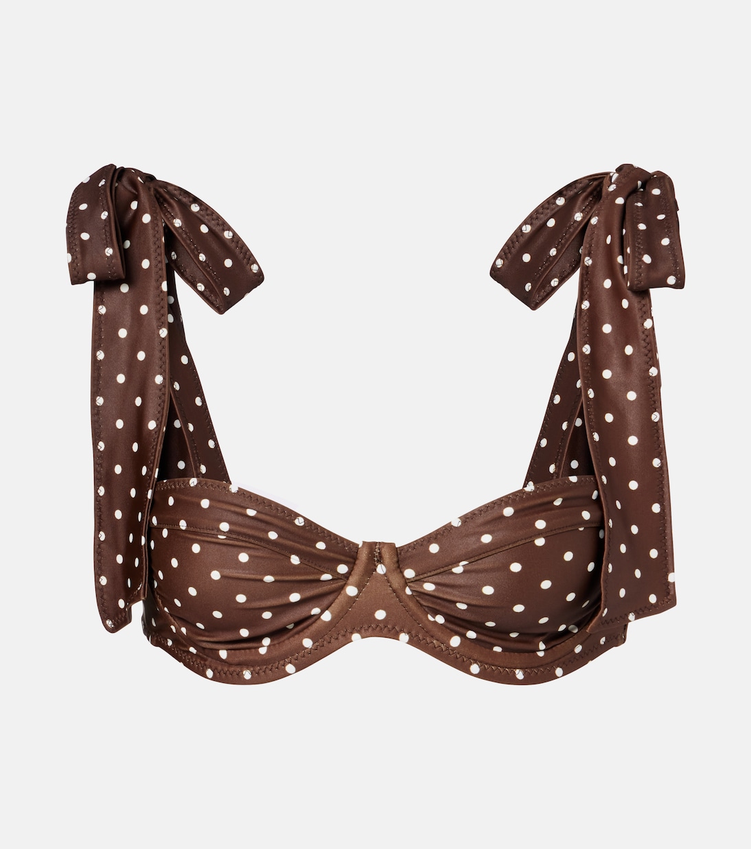 Lady polka-dot bikini top | Same