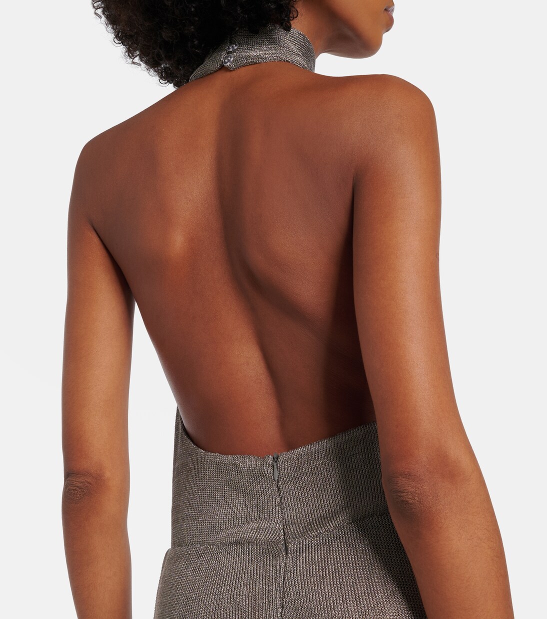 Cass ruched semi-sheer maxi dress | The New Arrivals Ilkyaz Ozel