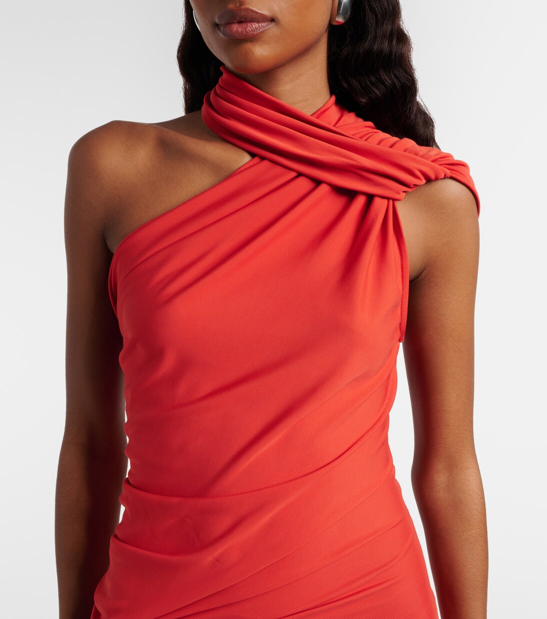 Robe longue asymétrique | Christopher Esber
