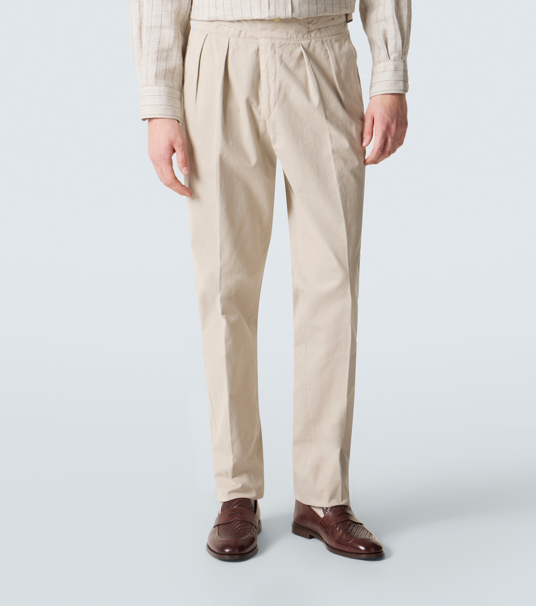 Hose Manny aus Baumwoll-Twill | Rubinacci