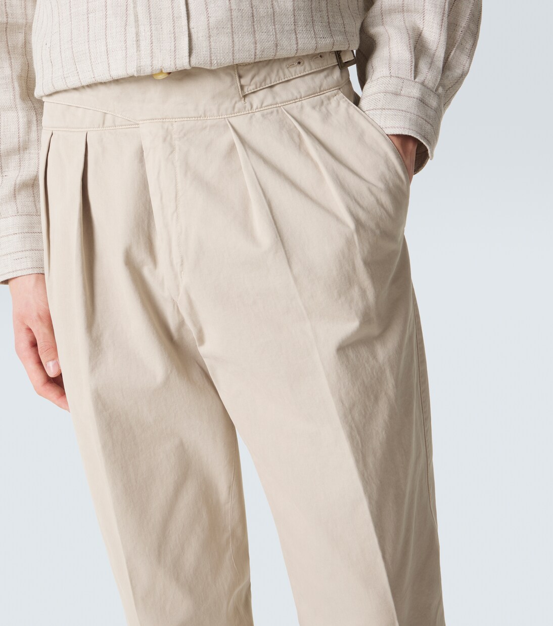 Hose Manny aus Baumwoll-Twill | Rubinacci