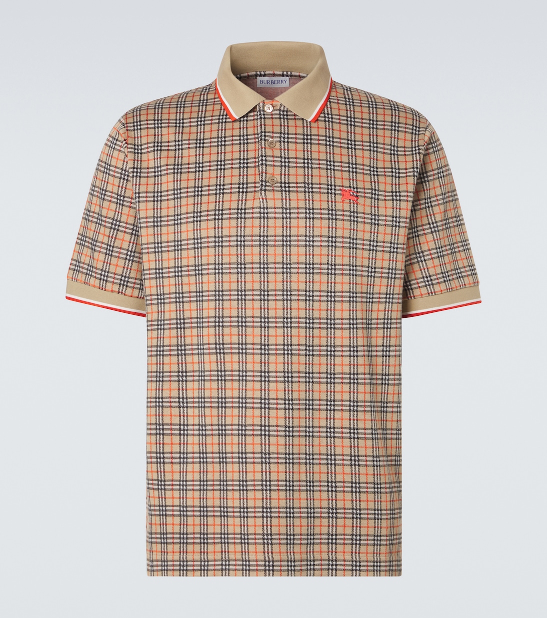 Burberry Check polo shirt | Burberry