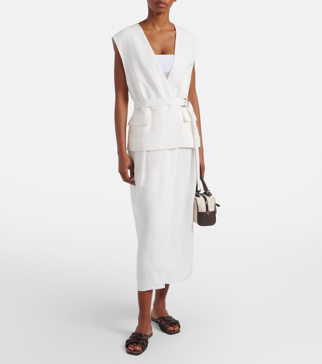 Wickelkleid | Brunello Cucinelli