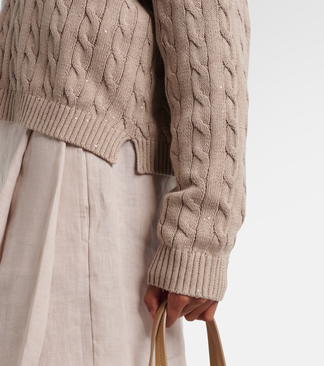 Polo en coton mélangé | Brunello Cucinelli