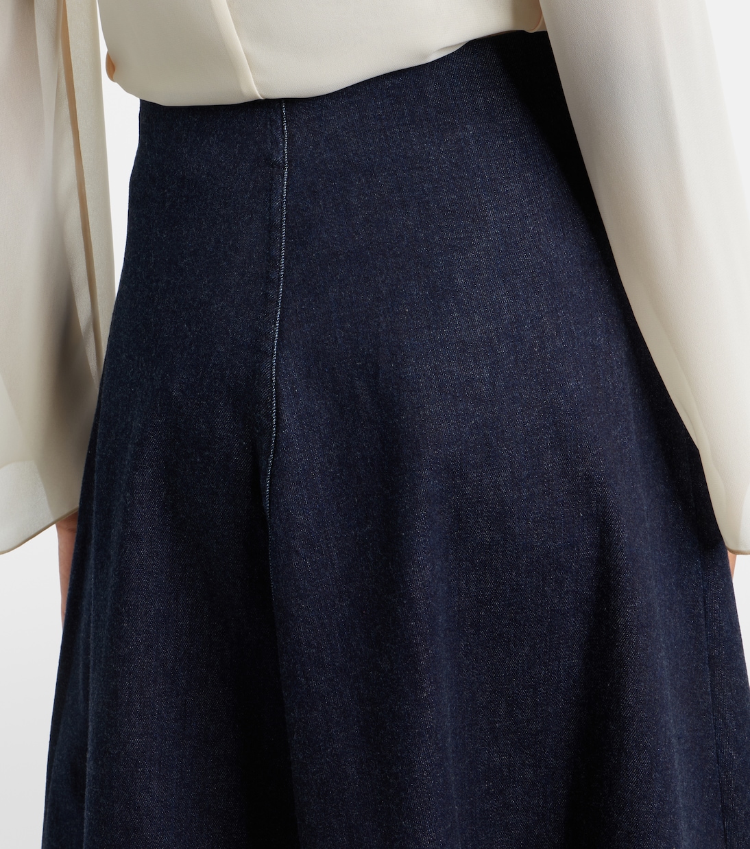 Falda midi Varda de denim | Altuzarra