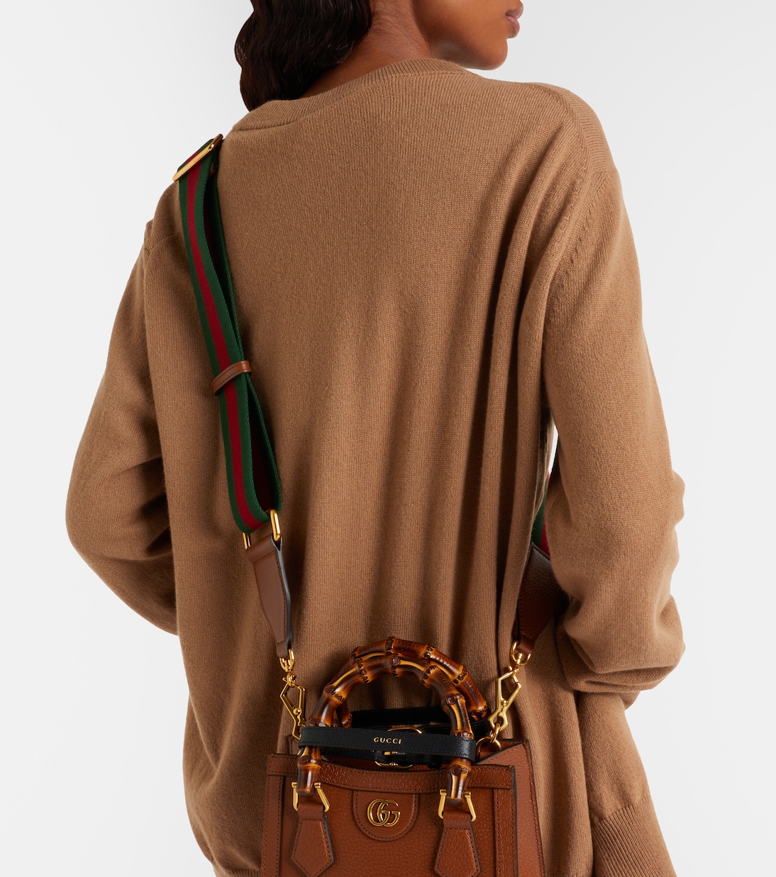 Gucci Diana Small leather top-handle bag | Gucci