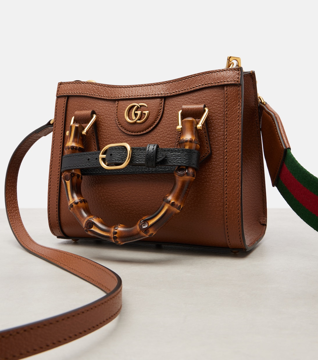 Gucci Diana Small leather top-handle bag | Gucci
