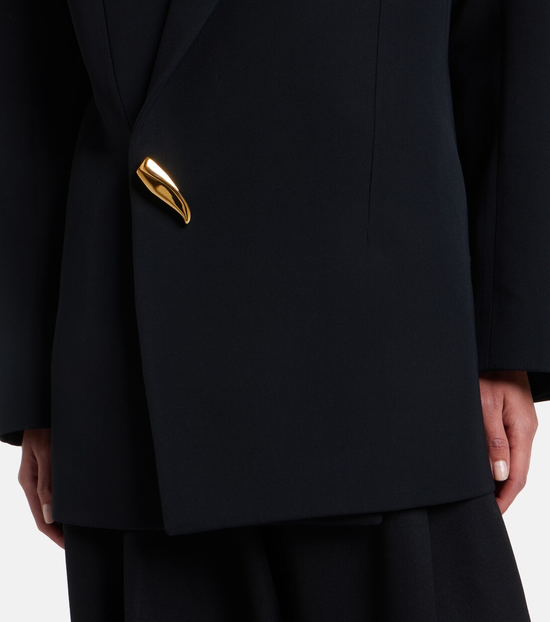 Double-breasted wool blazer | Bottega Veneta