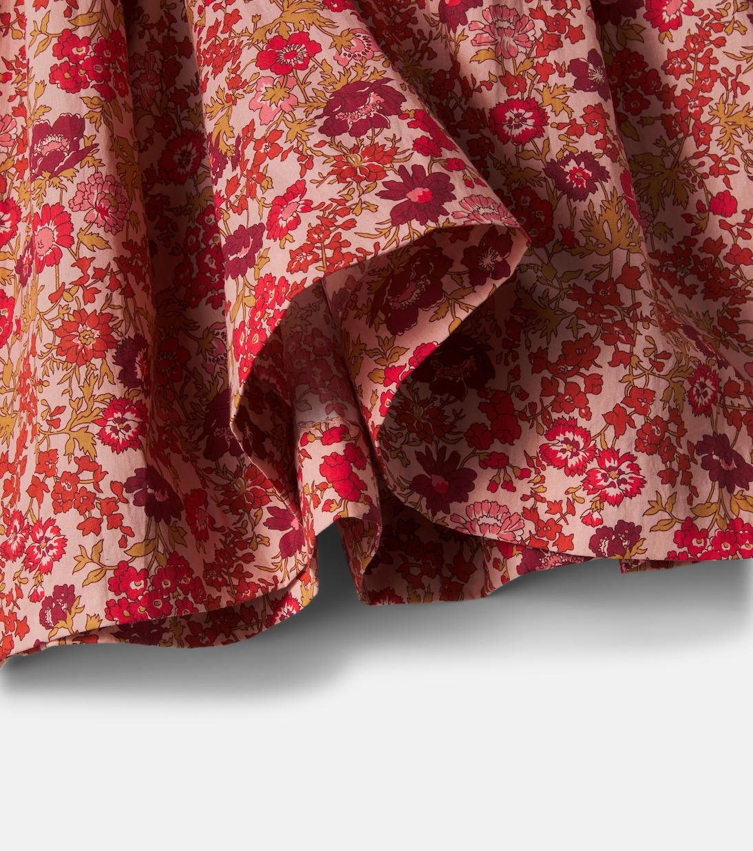 Robe Labaille en coton à fleurs | Bonpoint