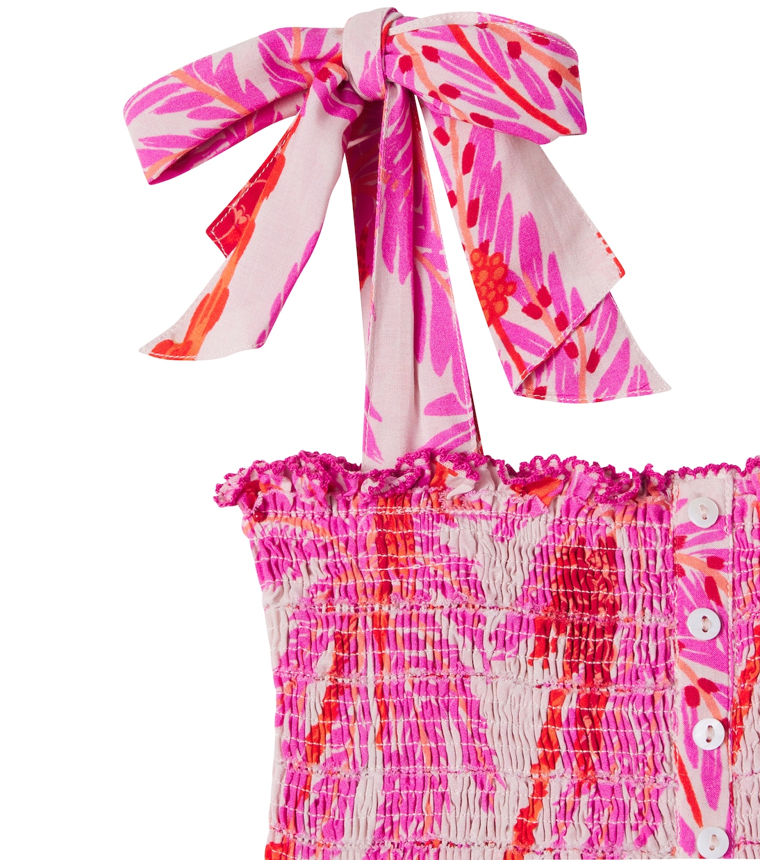 Triny printed dress | Poupette St Barth Kids