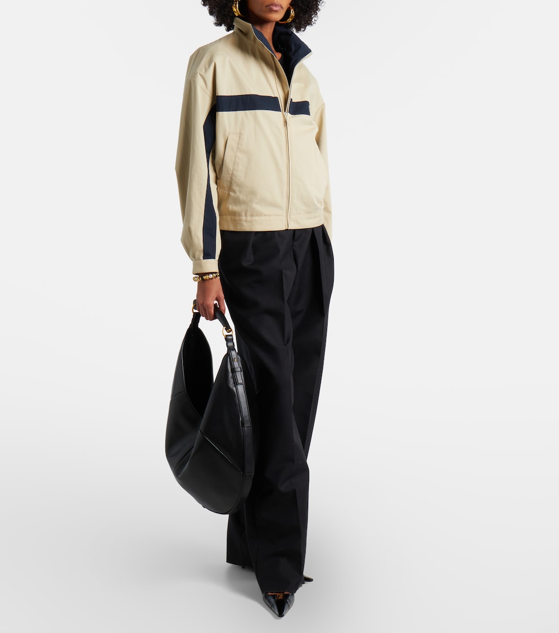 Bolso al hombro Mombasa Large de piel | Saint Laurent