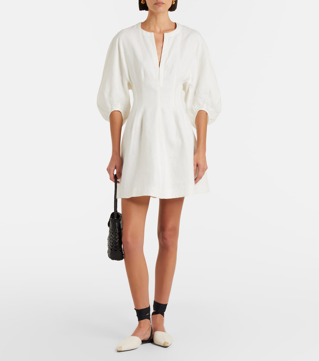 Soleil linen minidress | Faithfull