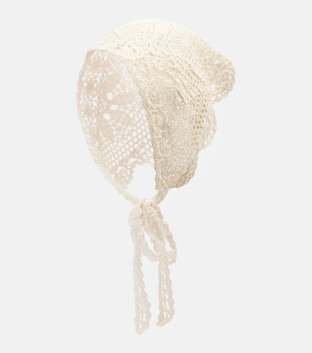 Foulard en crochet de coton | Anna Kosturova