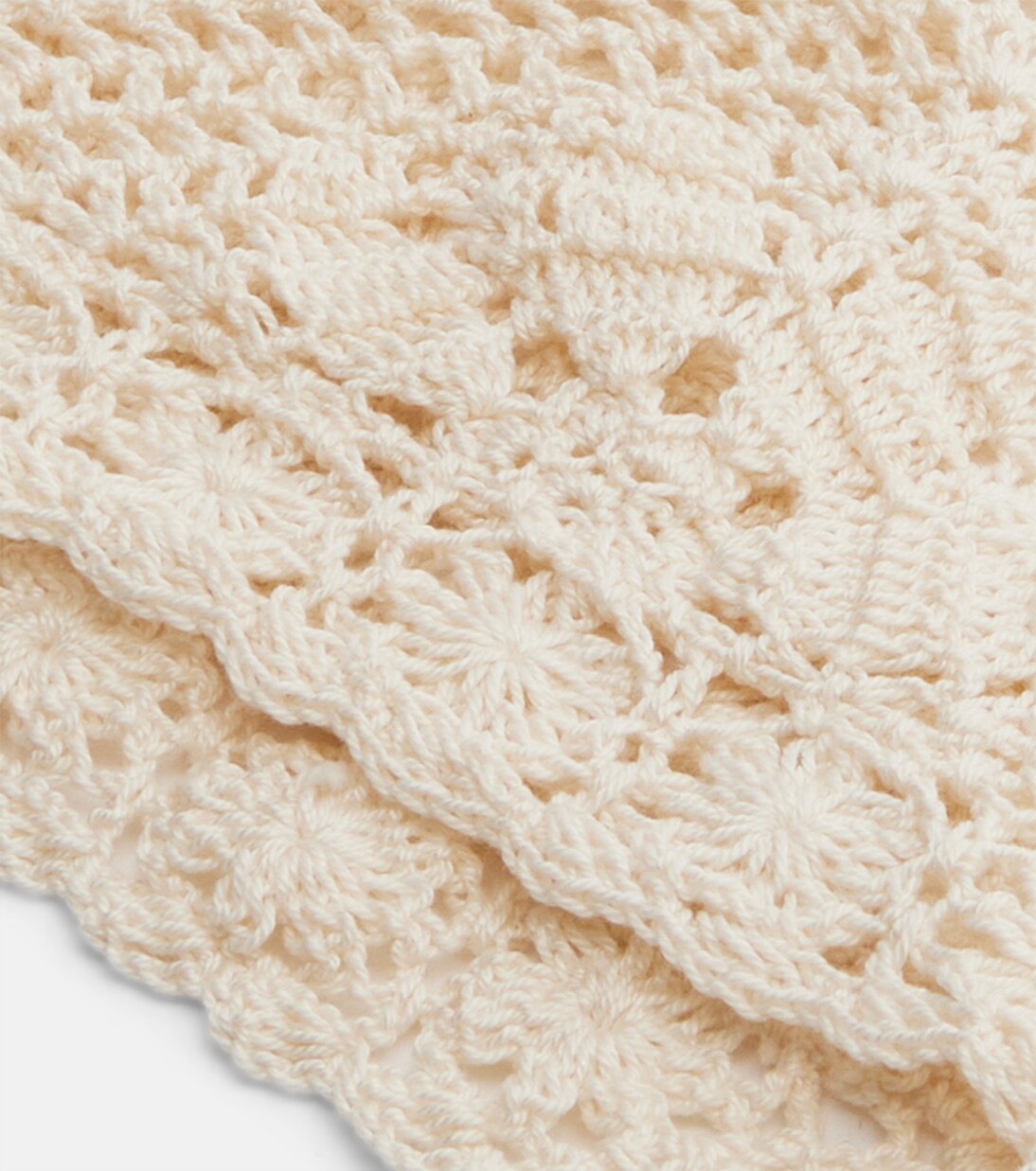 Foulard en crochet de coton | Anna Kosturova