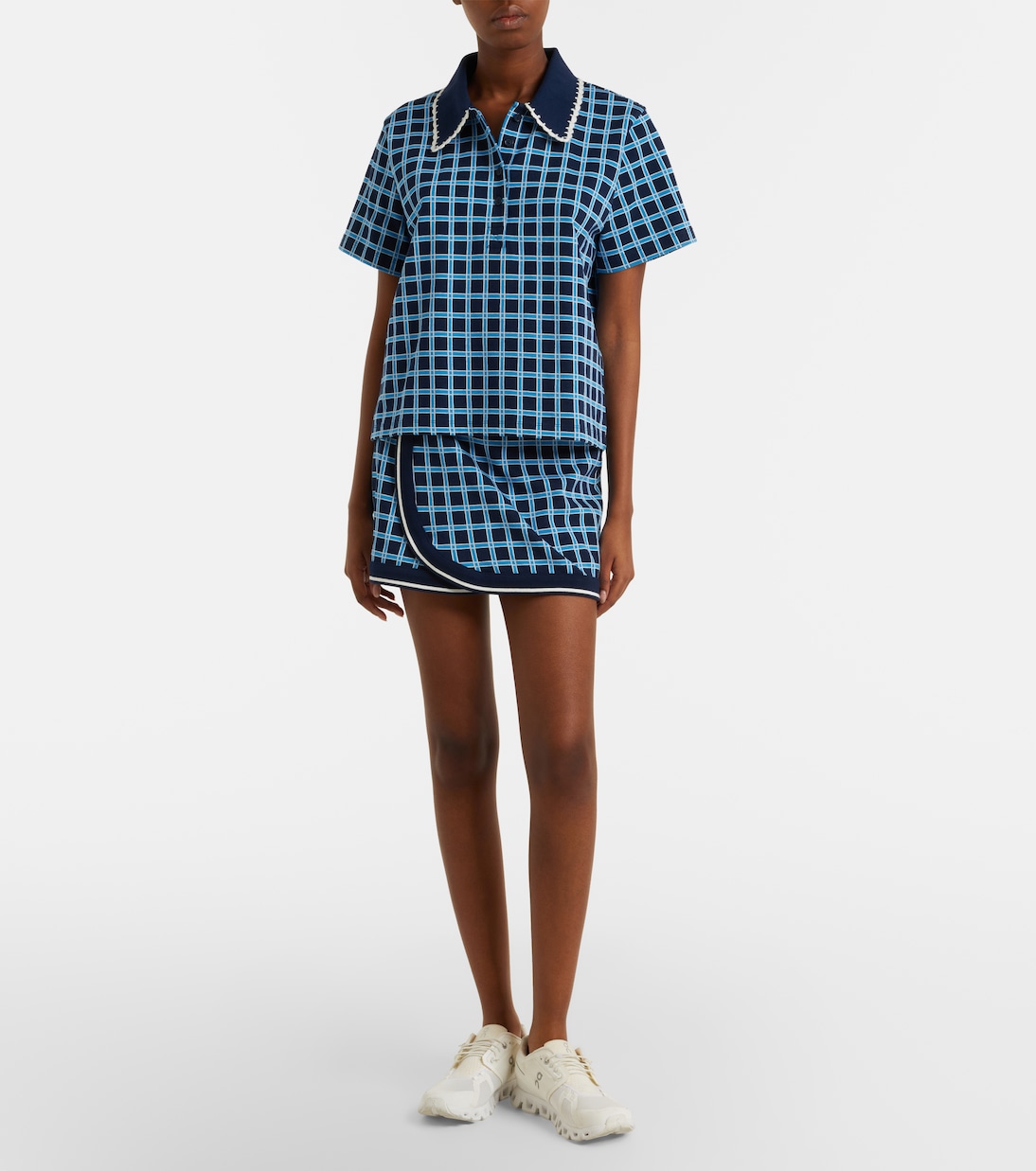 Minifalda Clubhouse Reece de algodón | The Upside