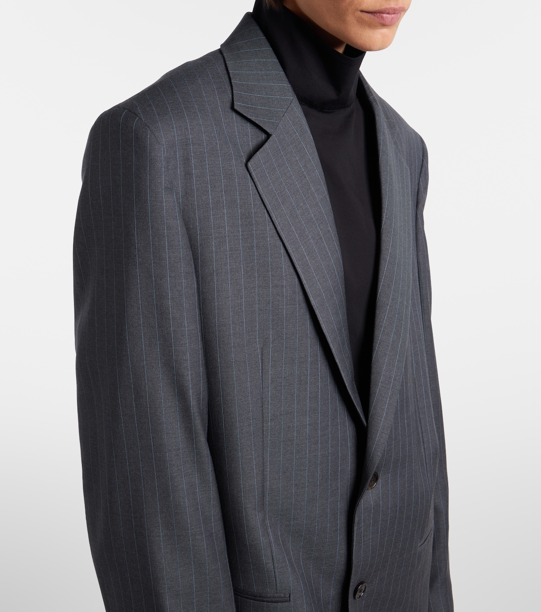 Pinstripe wool blazer  | Gucci