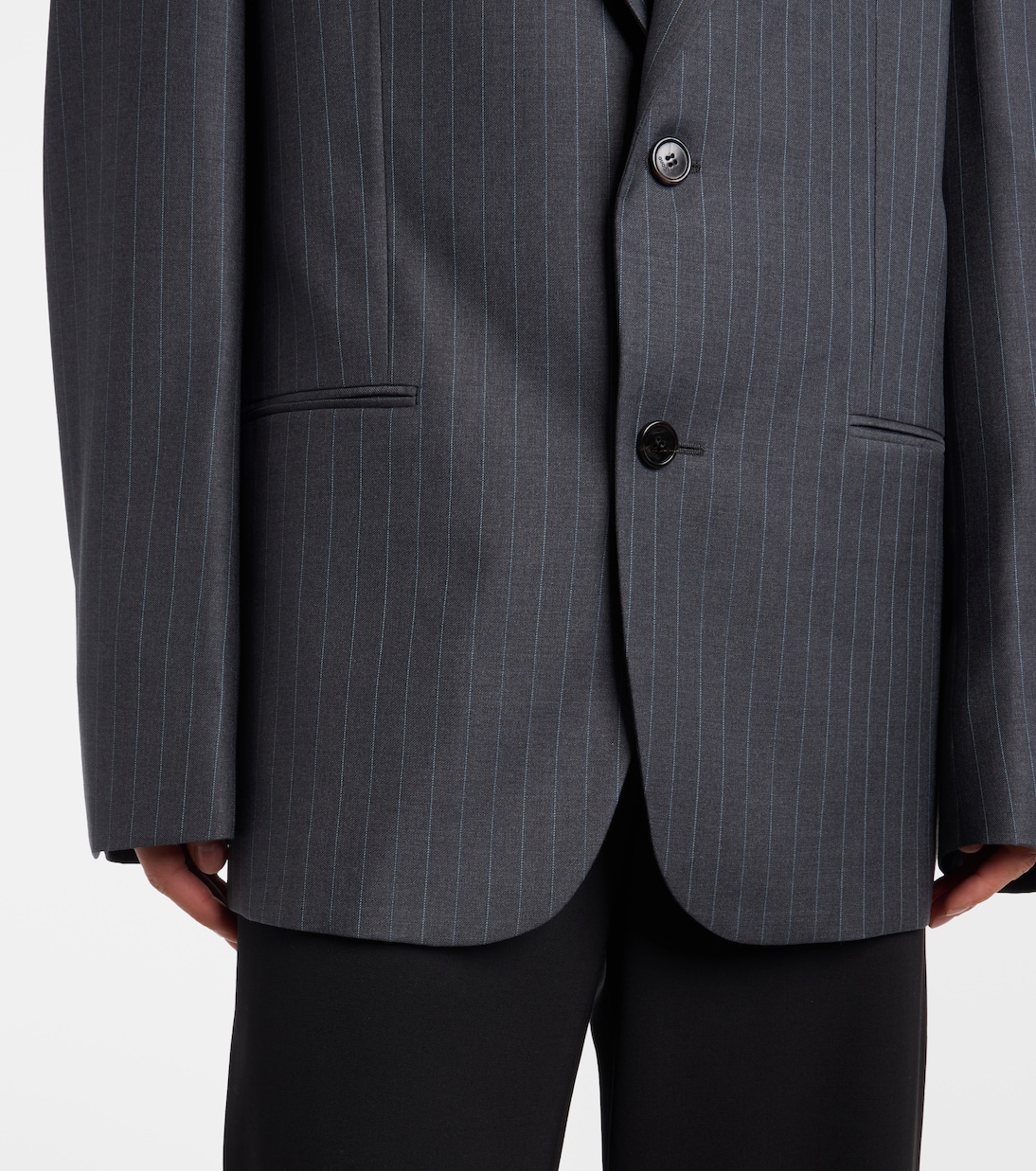 Pinstripe wool blazer  | Gucci