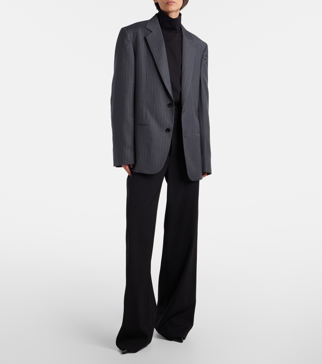 Pinstripe wool blazer  | Gucci