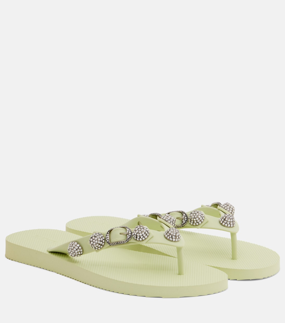 Cagole embellished thong sandals | Balenciaga