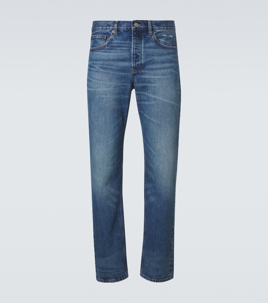 Mid-rise straight jeans | Frame