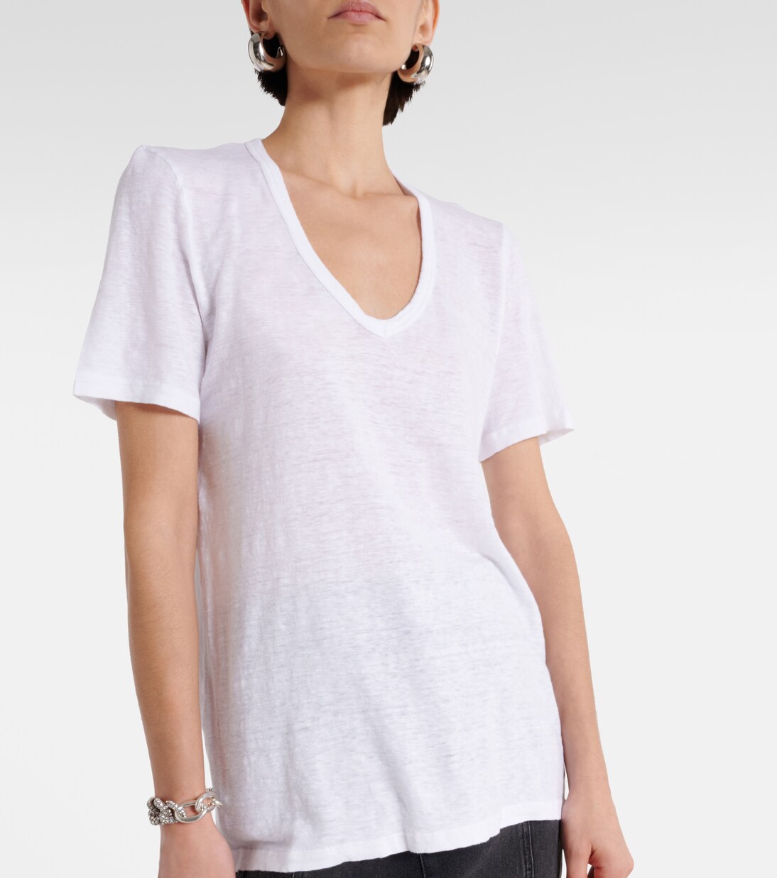 T-shirt Kranger en lin | Marant Etoile