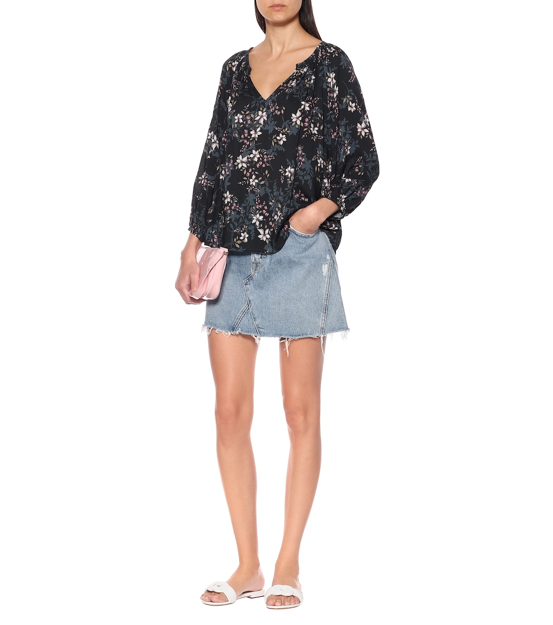 Valeria floral blouse | Velvet