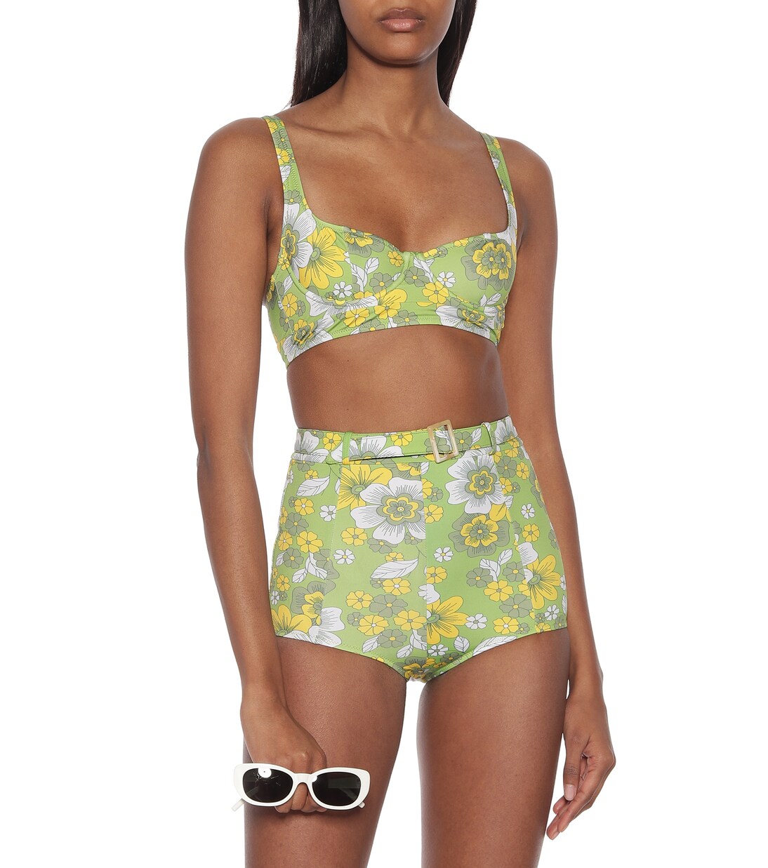 Haut de bikini imprimé | Dodo Bar Or