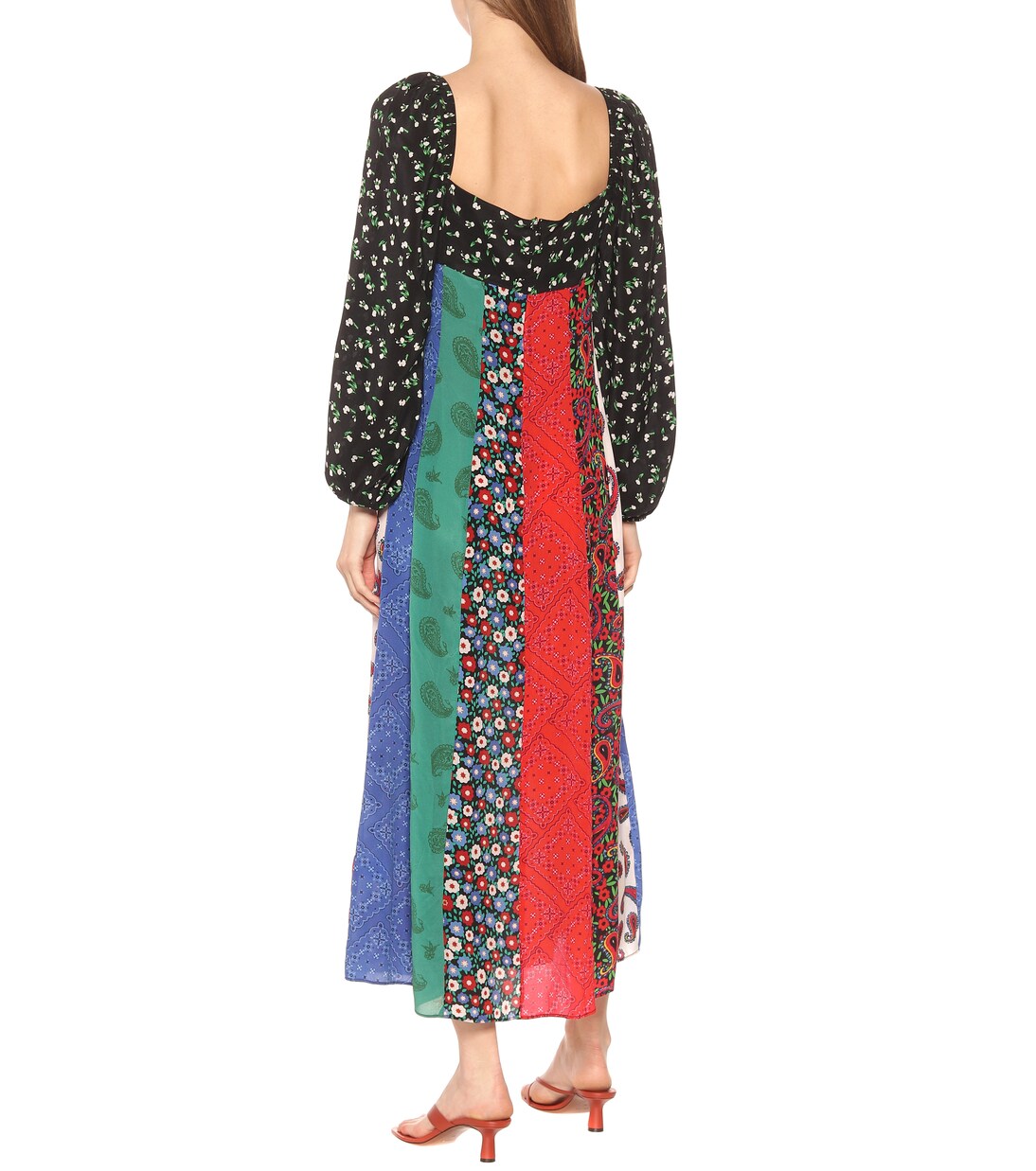 Ivy printed silk dress | Rixo