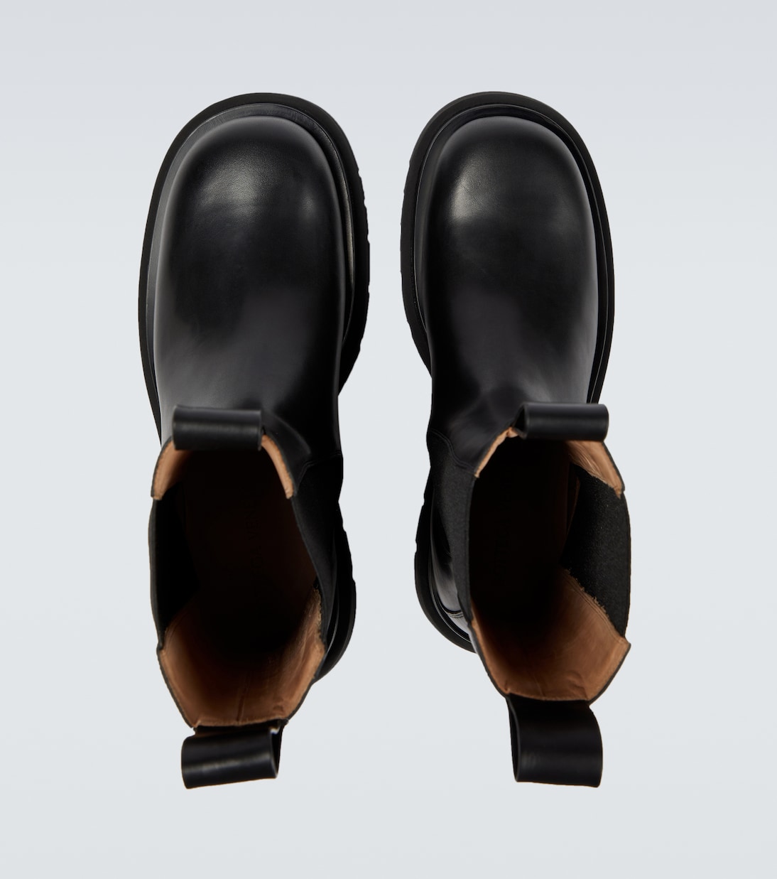 Lug leather ankle boots | Bottega Veneta