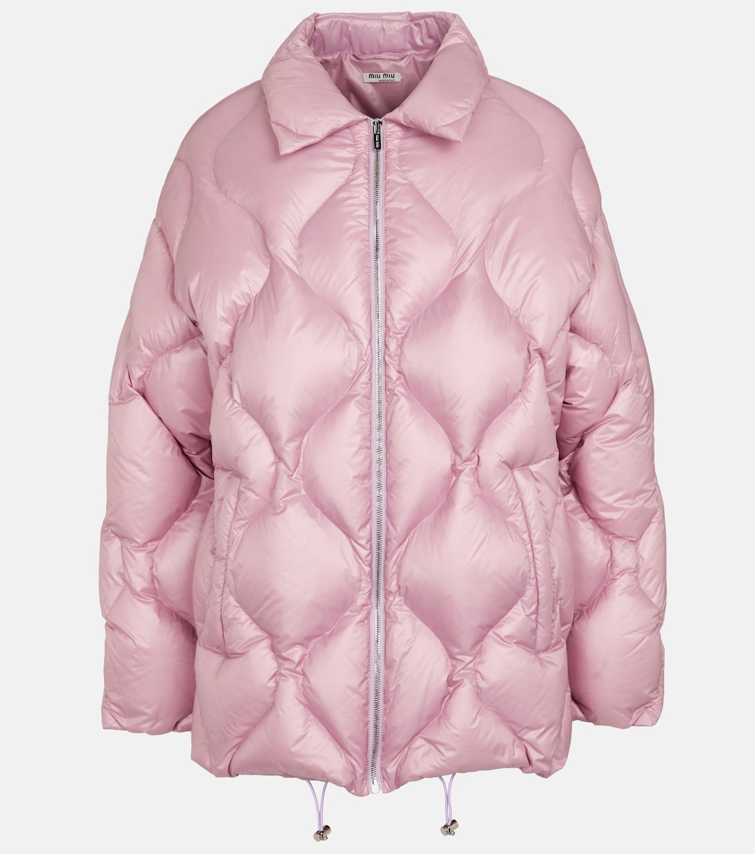 Quilted down jacket | Miu Miu