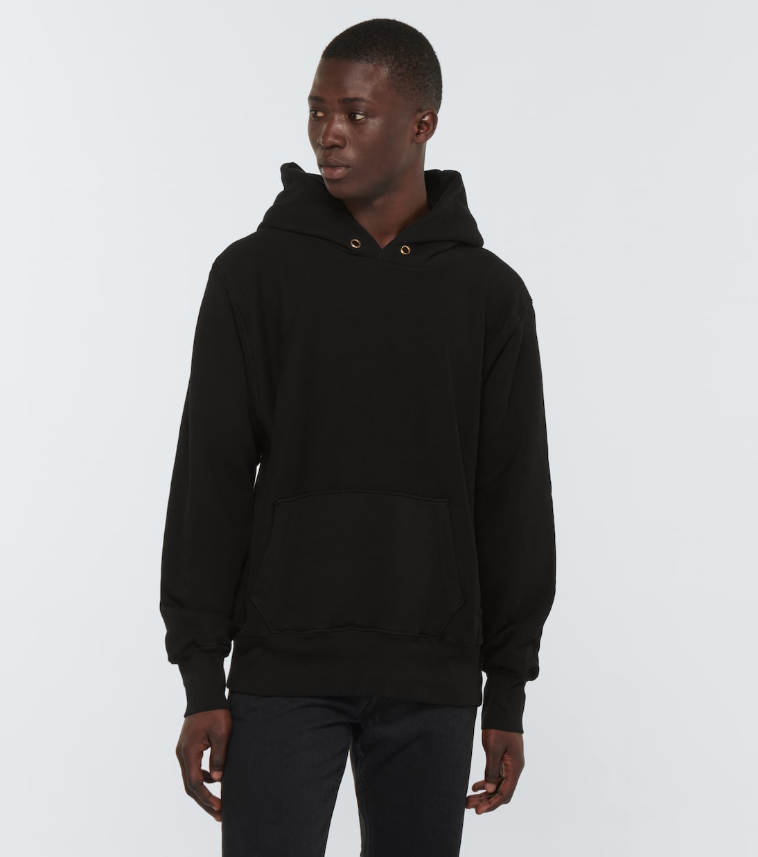 Hooded cotton sweatshirt | Les Tien