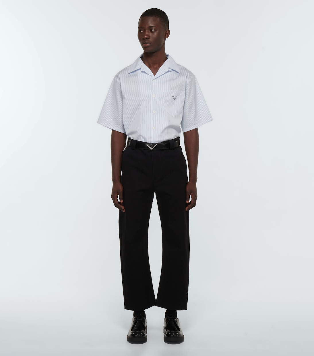 Gerade Hose aus Baumwolle | Prada