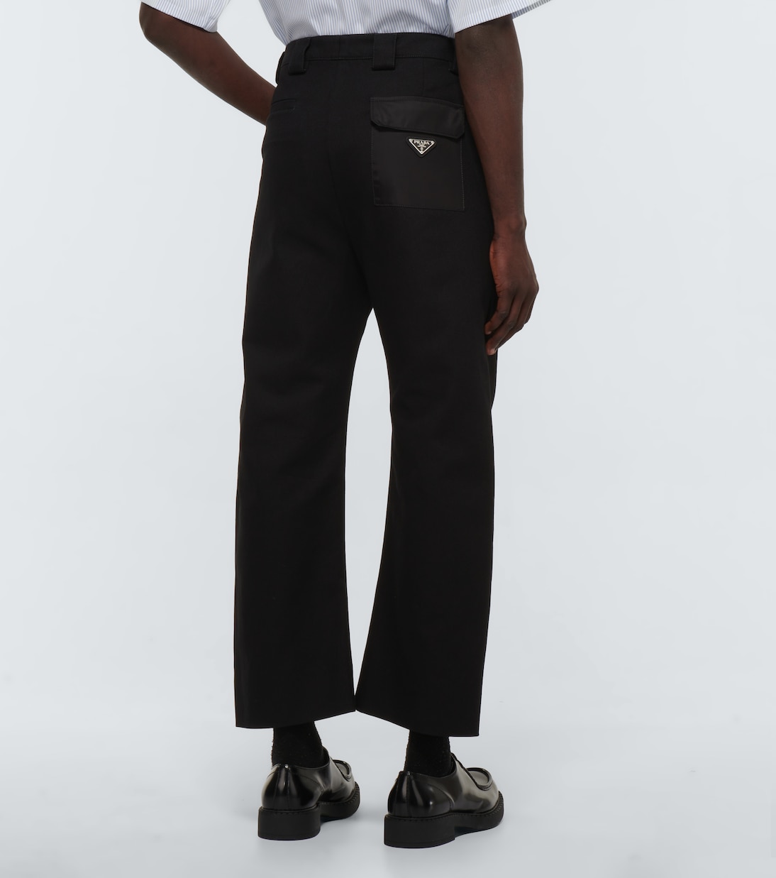 Gerade Hose aus Baumwolle | Prada