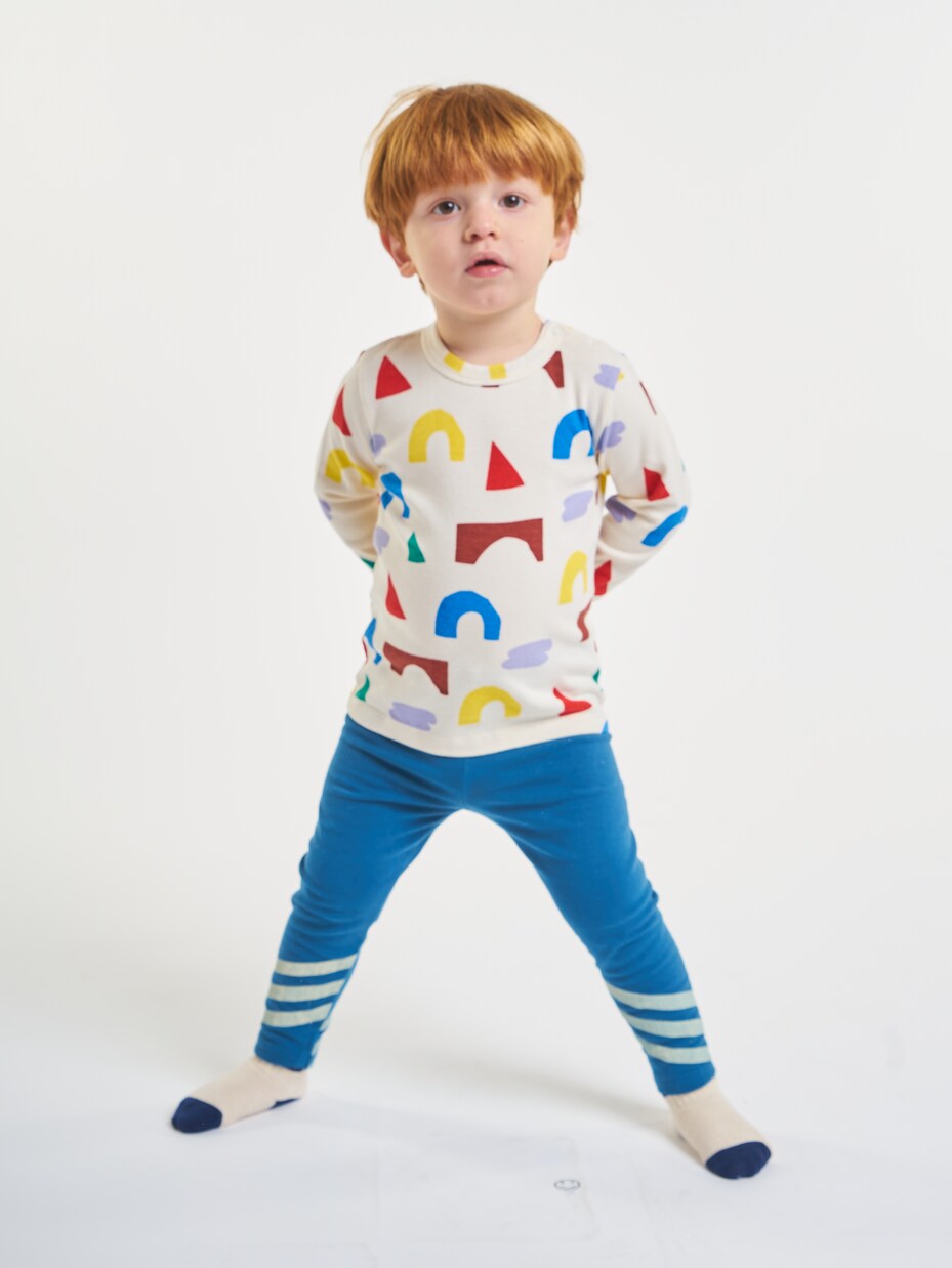 Baby printed cotton-blend top | Bobo Choses
