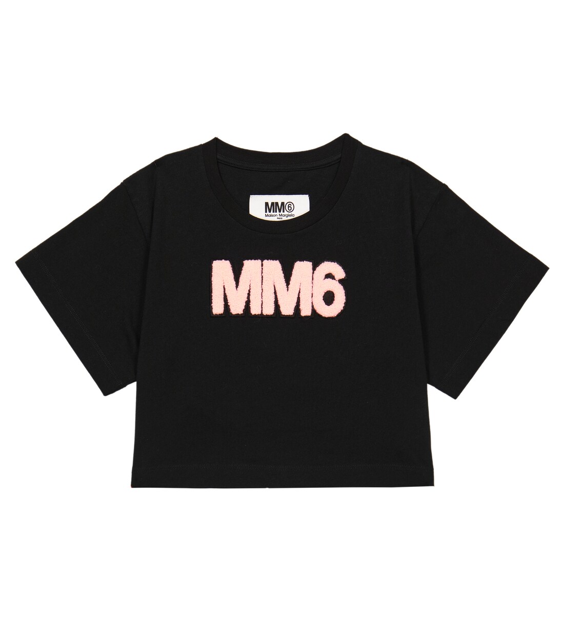 Logo cotton T-shirt | MM6 Maison Margiela Kids
